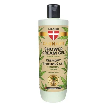 Krémový sprchový gel s konopným olejem